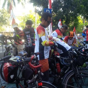 Gowes Indonesia Semangat bersama Sienta, Jakarta-Banyuwangi dalam 12 Hari 2