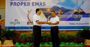 PJB Serahkan Penghargaan PROPER Emas Untuk PLN 15