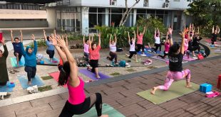 Peduli Kanker, Urban Athletes Meriahkan dengan Sunrise Yoga 10