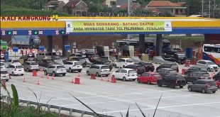 Catat 96.430 Kendaraan Lintasi Gerbang Tol Kali Kangkung H-2 Natal 15