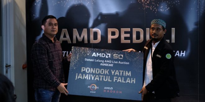 Peduli Korban Bencana, AMD Bersama Wahana Visi Indonesia Beri Bantuan Bagi Disaster Recovery Center 10