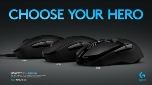 Logitech G Perkenalkan 3 Generasi Mouse Gaming Berteknologi Sensor HERO 16 K 1