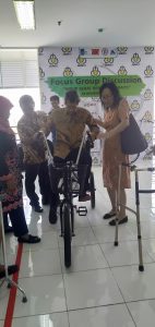 Ada Sepeda Untuk Pasien Pasca Stroke Buatan Mahasiswa ITS 1