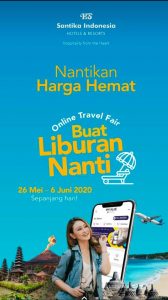 Santika Online Travel Fair, Solusi Liburan Pasca Pandemi 1