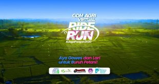 GDM AGRI Gelar Donasi Via Virtual Ride & Run 19