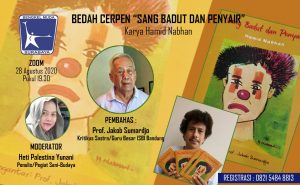 Bedah Buku Sang Badut dan Penyair 1