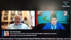 Samakan Pemahaman Pembelajaran Guru dan Wali Murid, SDM Limas Gelar Webinar Parenting School 1