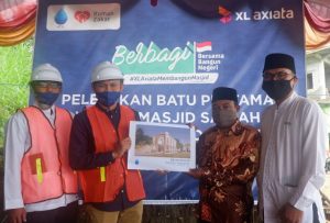 XL Axiata dan Karyawan Biayai Pembangunan Masjid di Magetan 1