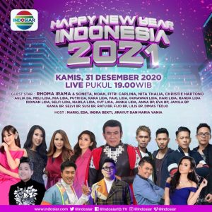 Sambut Tahun Baru, Indosiar Gelar Konser Akhir Tahun 1