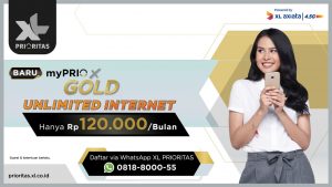 XL PRIORITAS Hadirkan Paket myPRIO X Unlimited dan Booster Data Terbaru 1