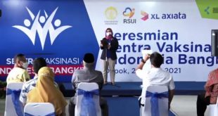 Implementasi XL Axiata Bersama Kementerian Kesehatan Hadirkan Sentra Vaksinasi Indonesia Bangkit, Mampu Layani 1000 Orang Tiap Hari 4