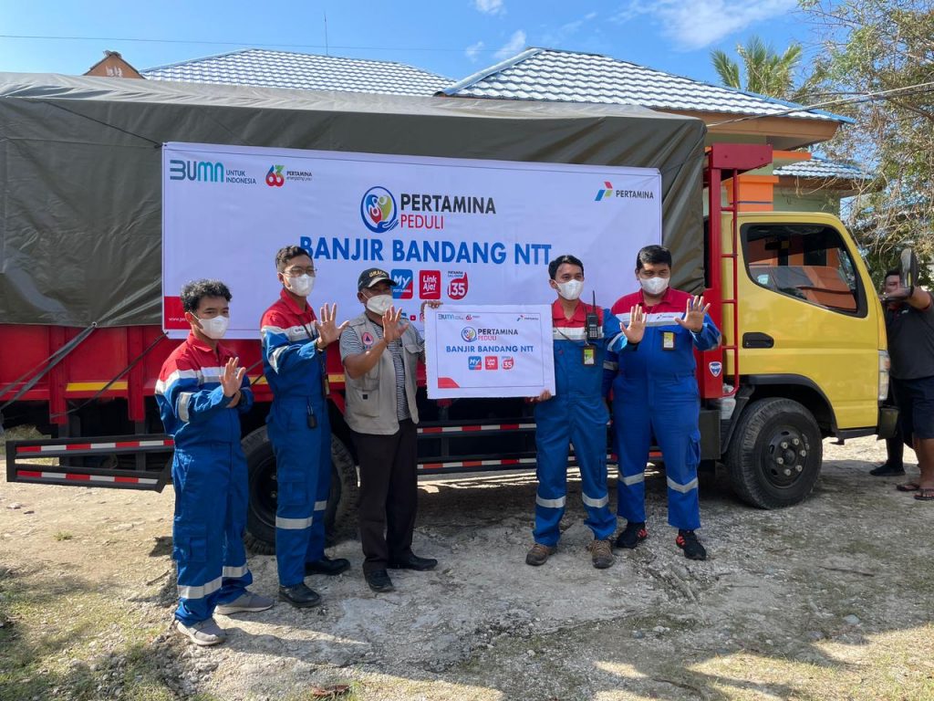 Pertamina Peduli, Bantu Warga Terdampak Bencana NTT - Bisnis Nasional