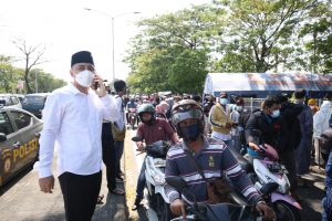 Pemkot Surabaya Gelar Tes Antigen di Suramadu, Temukan 70 Pengendara Positif 1