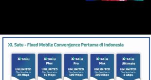 XL Satu Fiber, Layanan Konvergensi Pertama di Indonesia 1