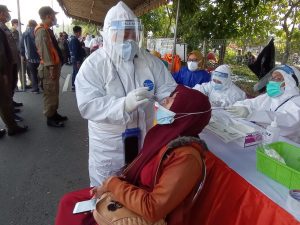 Seluruh Warga dari Madura Menuju Surabaya Wajib Ikut Rapid Antigen 1