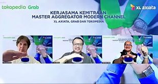 XL Axiata Gandeng Grab dan Tokopedia, Tingkatkan Penjualan 10