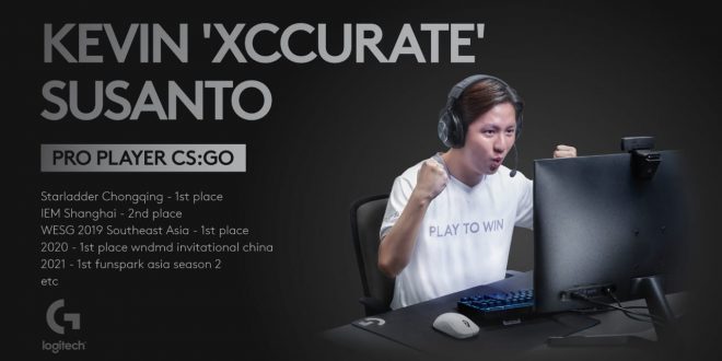 40 Tahun Logitech G Indonesia, Tunjuk Kevin ‘XCCURATE’ Susanto Jadi bagai Brand Ambassador 2