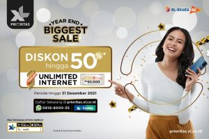 Akhir Tahun XL PRIORITAS Tawarkan Promo Diskon Hingga 50 Persen 1