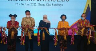 Gubernur Khofifah Resmikan Surabaya Printing Expo 2022 9