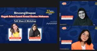 BincangShopee 7.7 Bagikan Tips Kreasi Konten Makanan 20