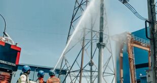 PLN Lakukan Cleaning Insulator di PLTU Paiton 18