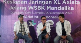 Jaringan 4G XL Axiata Siap Dukung Gelaran WSBK Mandalika 20