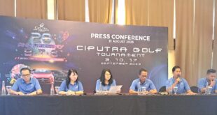 HUT 28 Ciputra Golf, Club & Resto Gelar Turnamen Golf 2