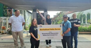 F&B Indonesia Revitalisasi Halte Bus Darmo Surabaya Jadi Lebih Indah 18