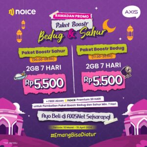 XL Axiata Berikan Promo Menarik Selama Ramadhan & Lebaran di Aplikasi MyXL dan AXISnet 1