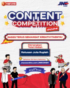 JNE Content Competition 2024 Kembali di Gelar 1