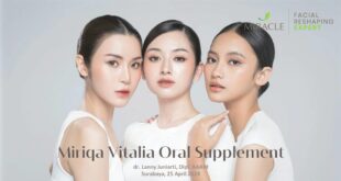 Gouri Collagen Stimulator dan Miriqa Vitalia Oral Supplement, Wujudkan Cantik Luar Dalam 4