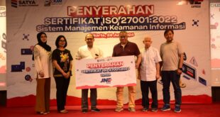 JNE Raih Sertifikasi ISO 27001:2022 Tentang Sistem Manajemen Keamanan Informasi 19