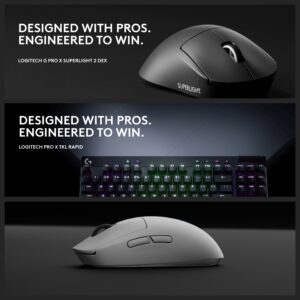 Logitech G Hadirkan PRO X SUPERLIGHT 2 DEX dan PRO 2 LIGHTSPEED, PRO X TKL RAPID 1