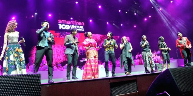 Rayakan Budaya & Karya Anak Bangsa, Smartfren Gelar Musik Malam 100 Cinta 4