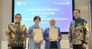 PLN-XL Axiata Kerja Sama Pasokan Listrik dan Penggunaan Energi Terbarukan 2