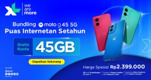 XL Axiata dan Motorola Bundling Moto G45 5G, Bonus Kuota 45GB Setahun 21