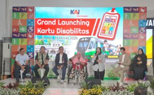 Luncurkan Kartu Disabilitas, KAI Commuter Wilayah 8 Surabaya Maksimalkan Layanan Untuk Pengguna 1