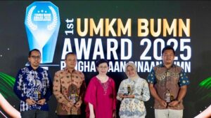 TTL Raih 4 Kategori Penghargaan UMKM BUMN AWARD 2025 1