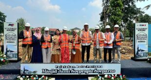Groundbreaking Masjid Jami Soeprapto Soeparno, Akan Dibangun Pada Lahan Seluas 12.520 M² 24