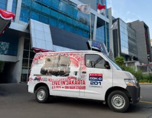 JNE Jadi Official Logistic Konser Dewa 19 Allstars di GBK 1