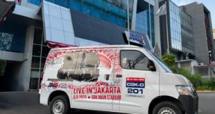 JNE Jadi Official Logistic Konser Dewa 19 Allstars di GBK 33