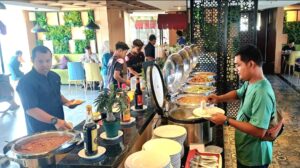 Pagi Itu Di Canting Restaurant, Dafam Pacific Caesar 2
