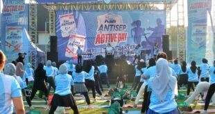 Peringati Hari Olahraga Nasional, SoKlin Antisep Gelar Acara Active Day Poundfit & Zumba 3