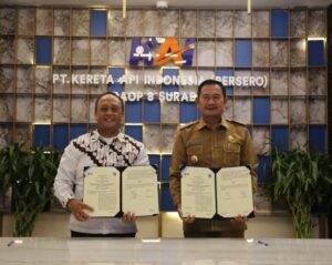 KAI Daop 8 Surabaya & Pemkab Lamongan Teken Perjanjian Kerja Sama Tata Ruang Kota Berkelanjutan 1