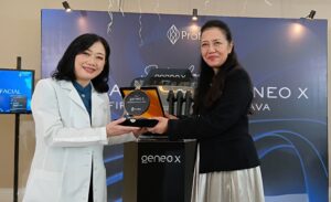 "PROFIRA AQUA PRIME FACIAL" Punya 3 Tahapan Teknologi GENEO X Yakni PEEL- INFUSSION - LIFT 5