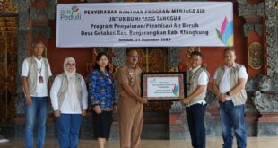 PLN UIT JBM Bantu 100 Rumah di Bali Peroleh Akses Air Bersih 16