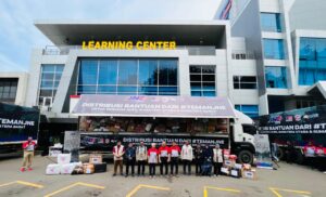 JNE Distribusikan 500 Ton Bantuan Korban Bencana Sumatera 1