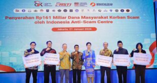 IASC Kembalikan Rp161 Miliar Dana Milik 1.070 Masyarakat Korban SCAM 3