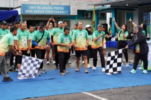 Kampanye Gaya Hidup Sehat, PLN UIT JBM Gelar Fun Run 1
