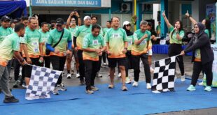 Kampanye Gaya Hidup Sehat, PLN UIT JBM Gelar Fun Run 4